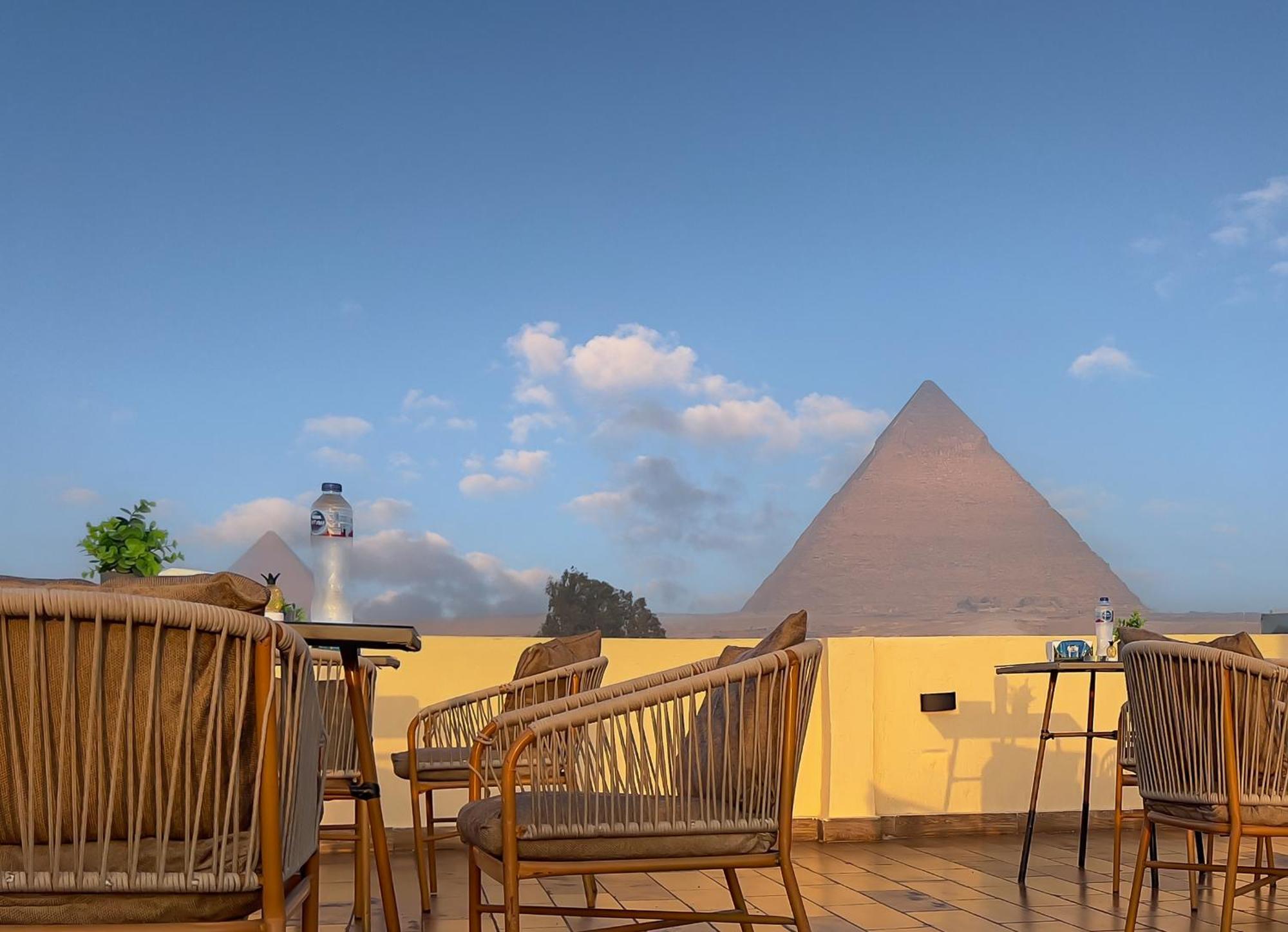 Pyramids Vista Inn Kafret el-Gabal Exterior photo