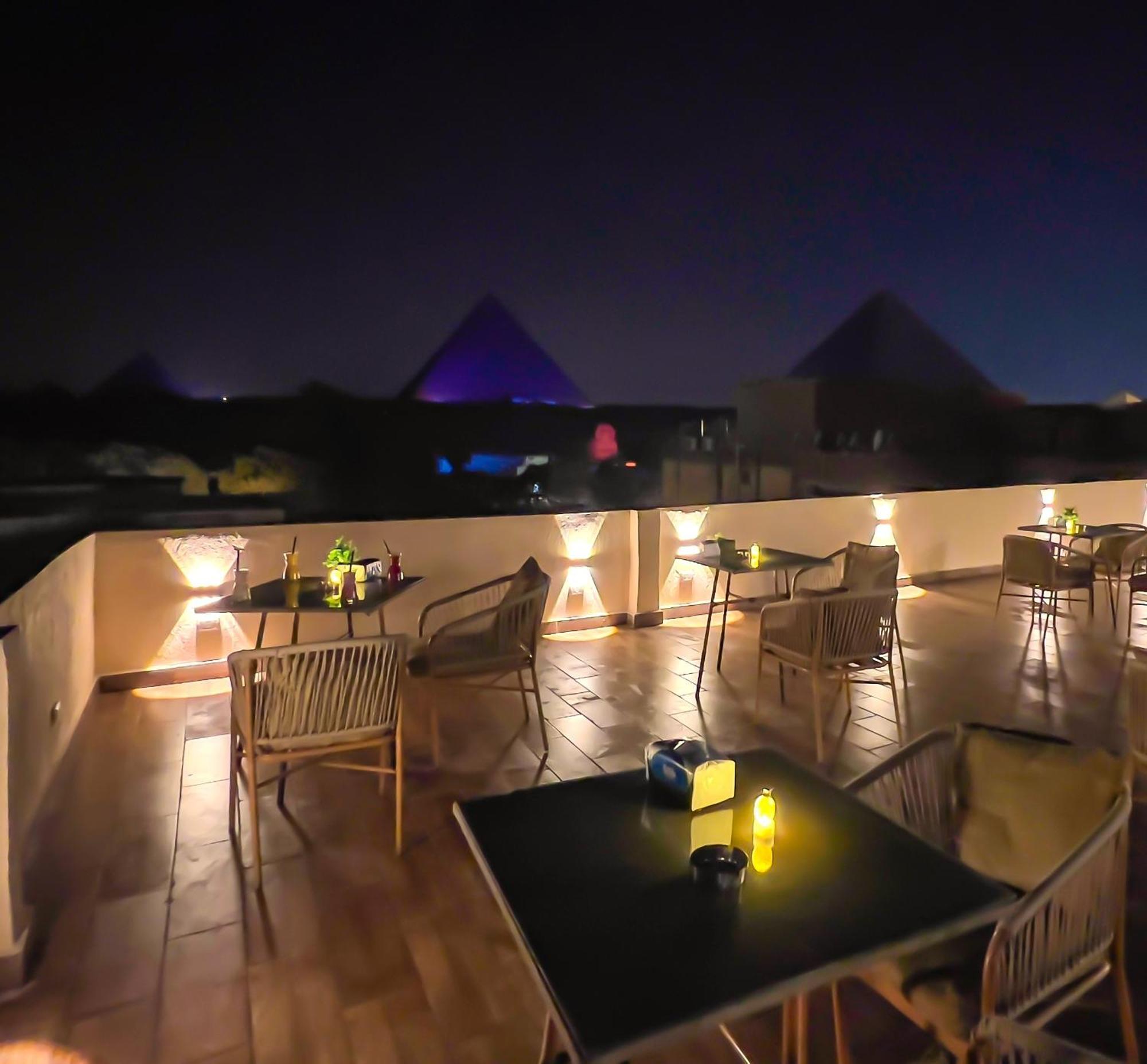 Pyramids Vista Inn Kafret el-Gabal Exterior photo