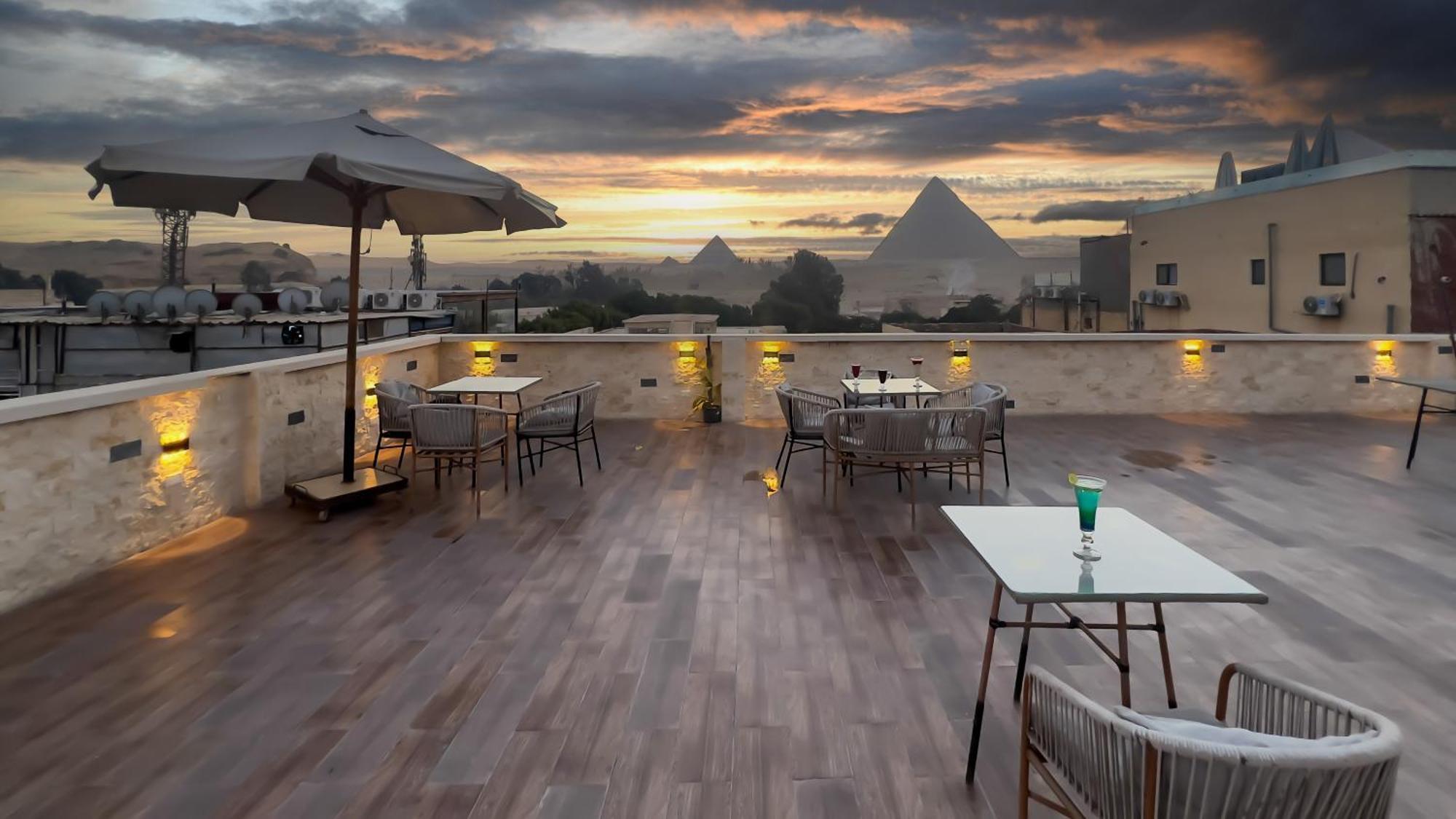 Pyramids Vista Inn Kafret el-Gabal Exterior photo